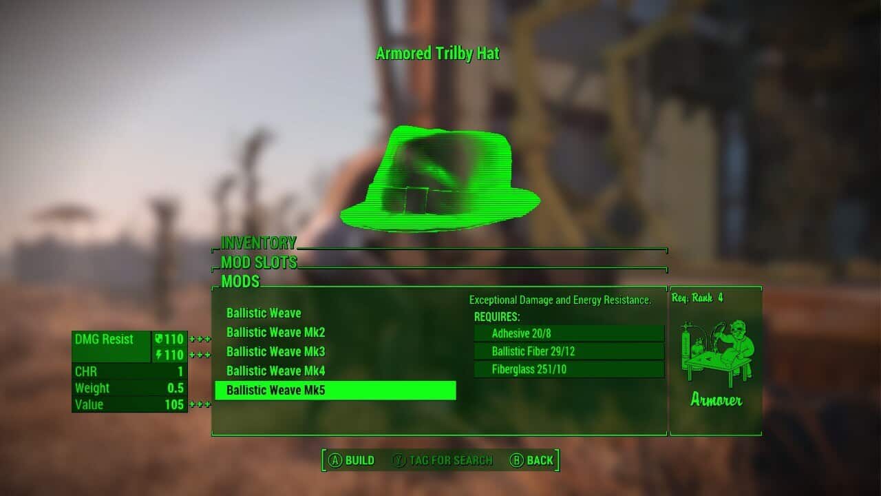 Ballistic Weave Armored Hat