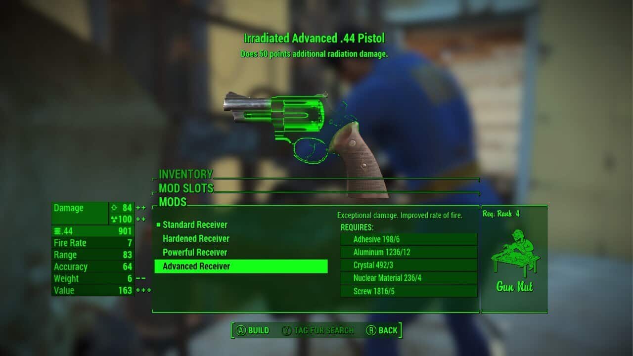 Irradiated Firearms Nuclear Material Requirements