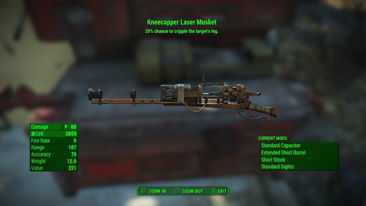 Kneecapper Weapon