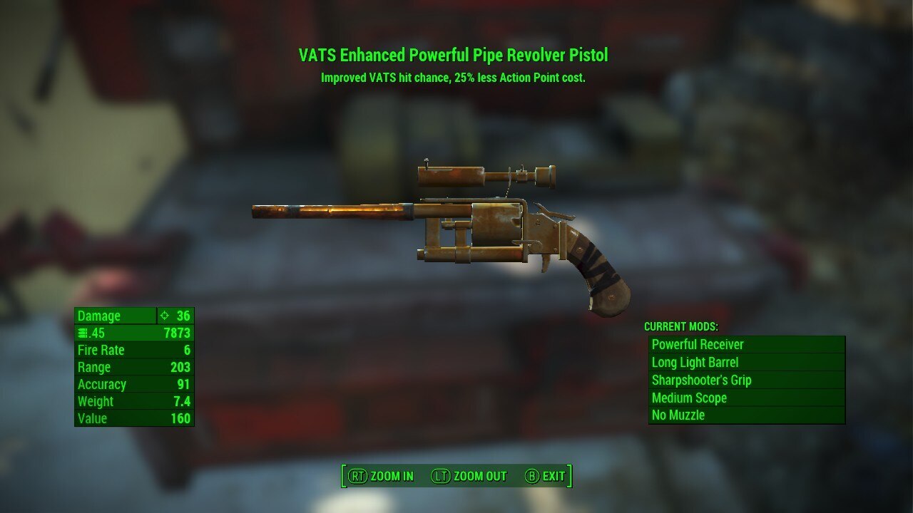 VATS Enhanced Weapon