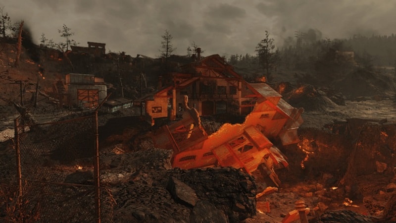 The Burning Mine Fallout 76