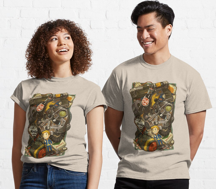 Wasteland Cache Classic T-Shirt