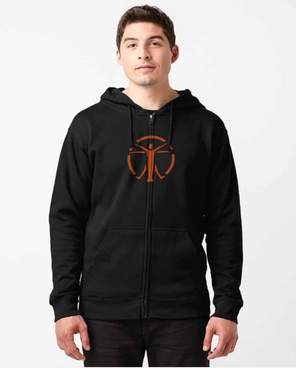 Fallout 4 The Institute Zipped Hoodie