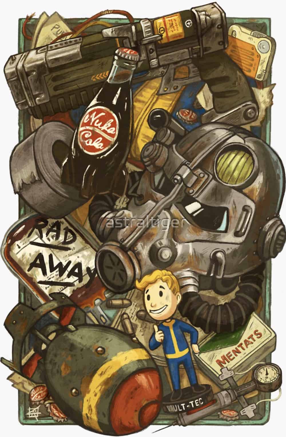 Wasteland Cache Sticker