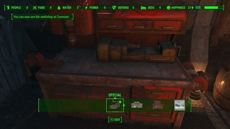 you'll be spending a lot of time in workshop mode while playing fallout 4