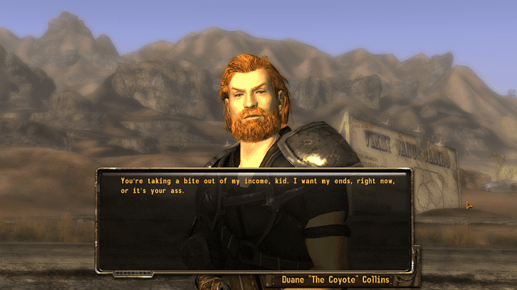 fallout new vegas bounties mod duane