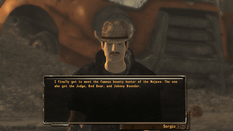 fallout new vegas bounties mod sergio