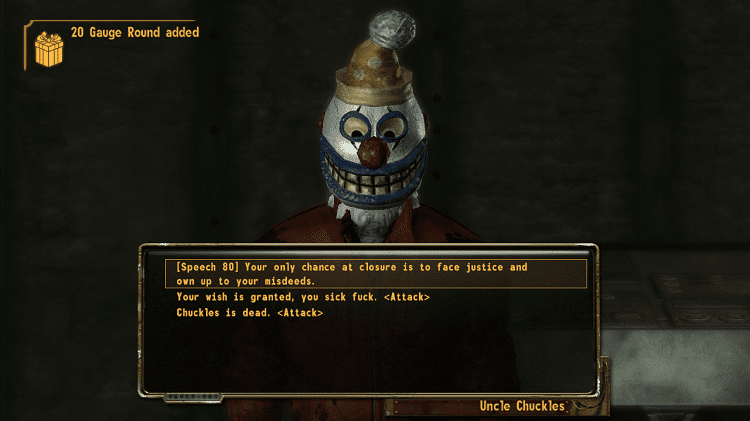 fallout new vegas bounties mod uncle chuckles