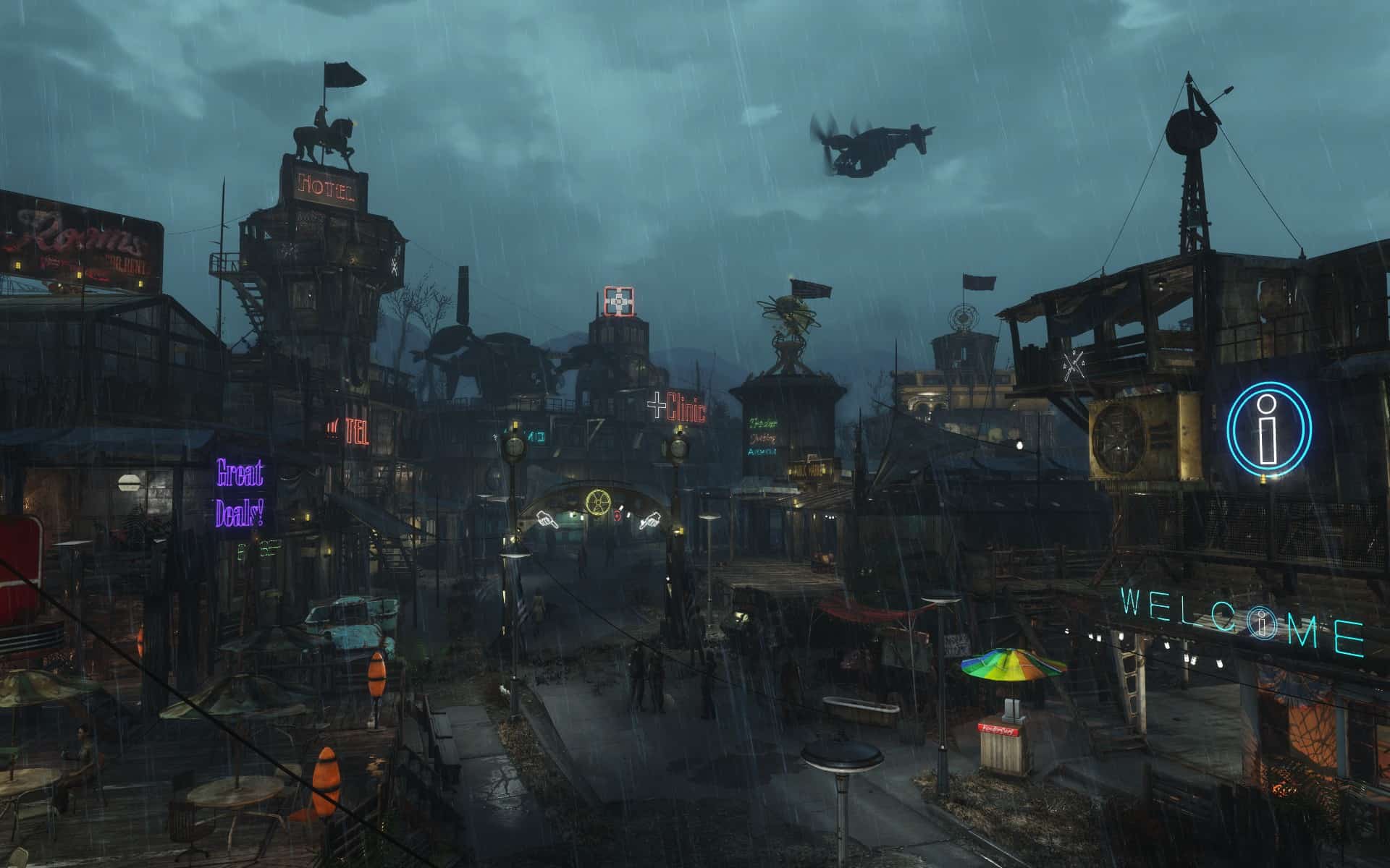 Sanctuary City Fallout 4 Settlement Build Ideas