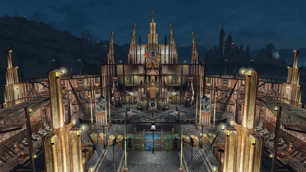 Nuka Arena Fallout 4 Settlement Build Ideas